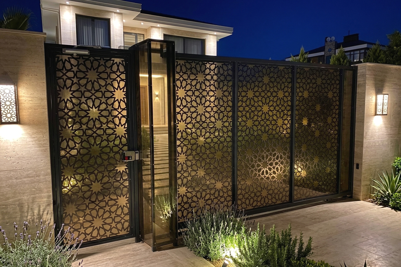 Dekoratif Kayar Kapılar